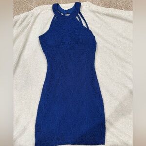 Blue Bodycon Dress